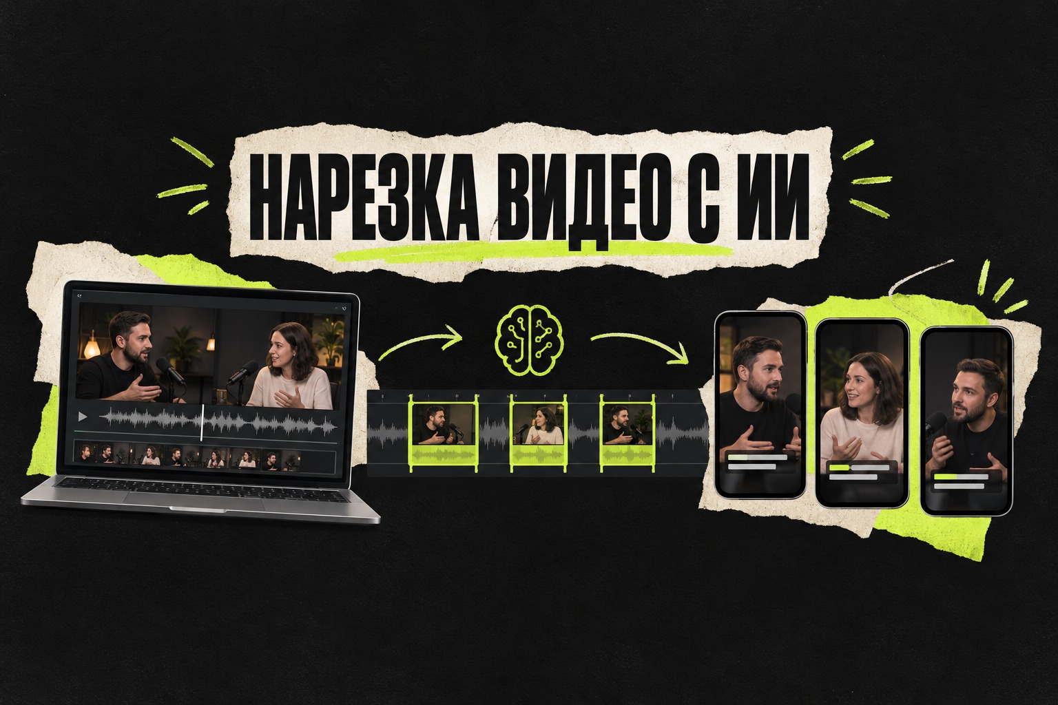 Как нейросеть нарезает подкаст на вертикалки: разбор изнутри