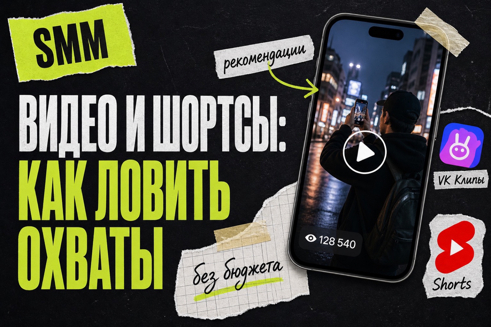 Видео и шортсы для бизнеса